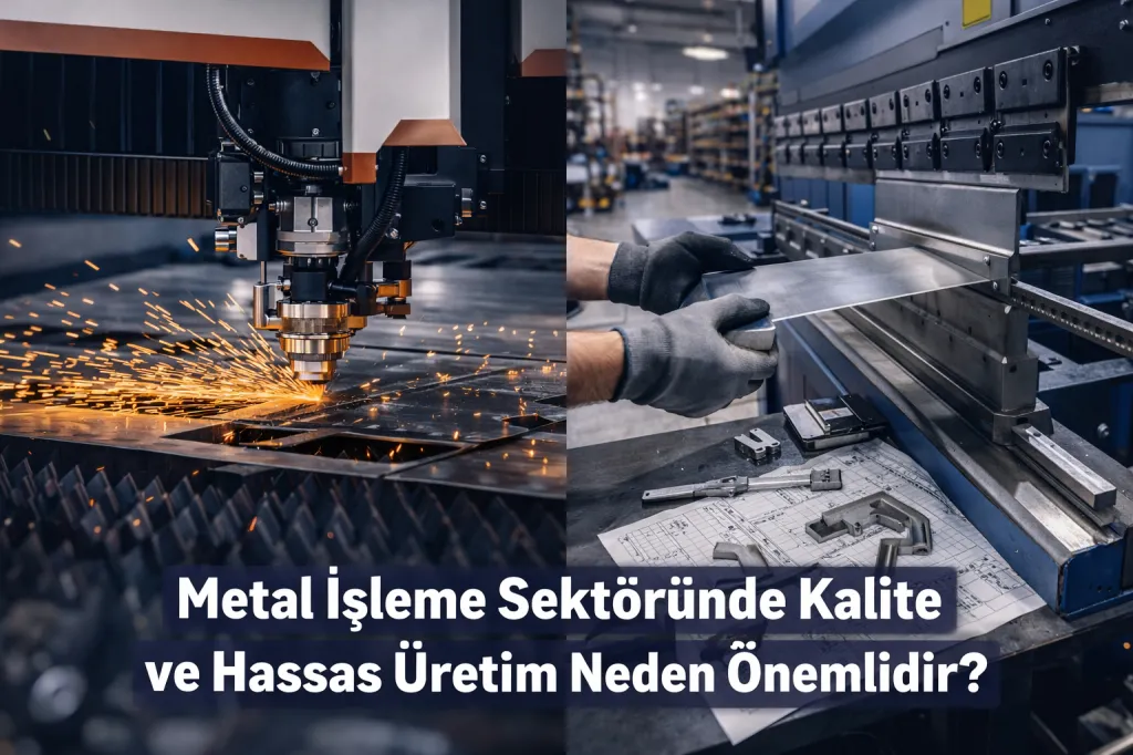 Metal İşleme Sektöründe Kalite ve Hassas Üretim Neden Önemlidir?